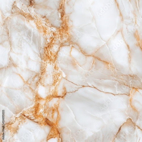 Elegant White Marble Texture with Delicate Gray Veining Creating Luxurious Natural Stone Surface Pattern