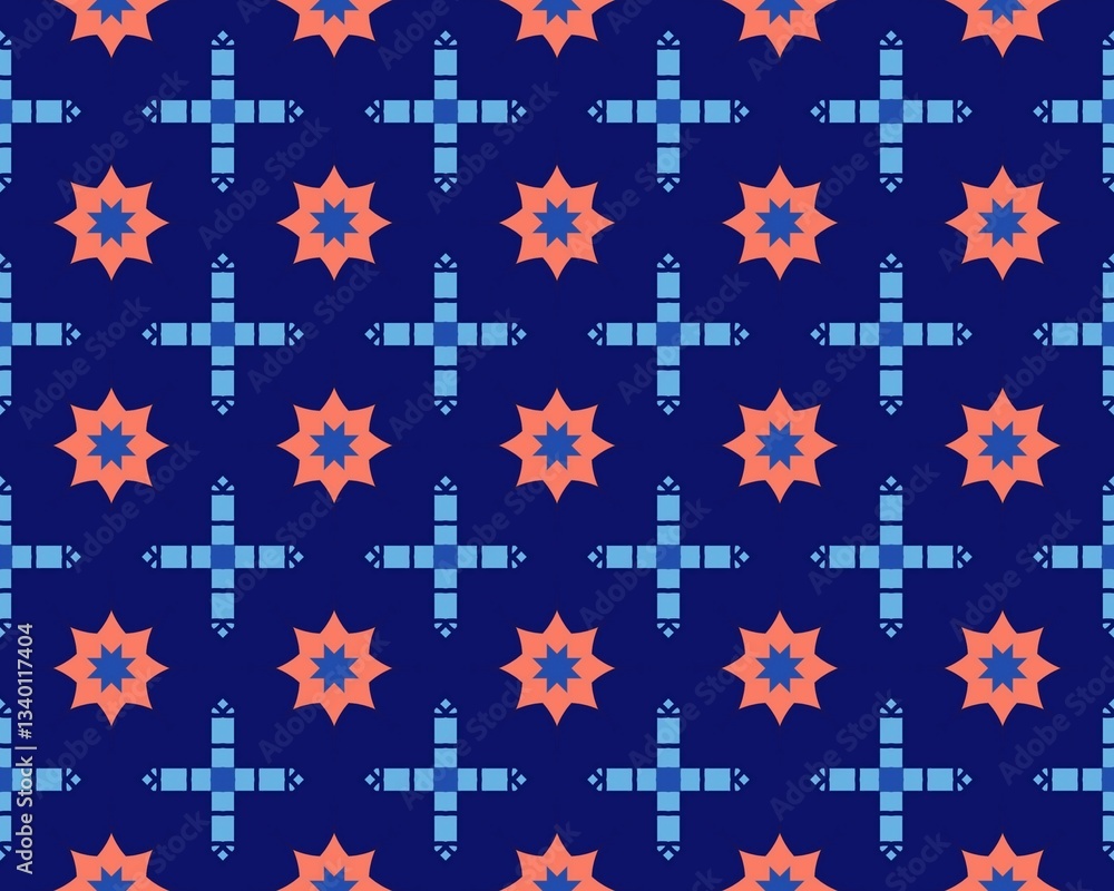 Oriental ethnic seamless repeatable pattern traditional geometric lines stripes background Design Oriental ethnic seamless repeatable pattern traditional geometric lines stripes background Design