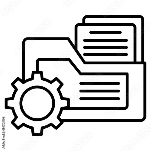 Folder management icon