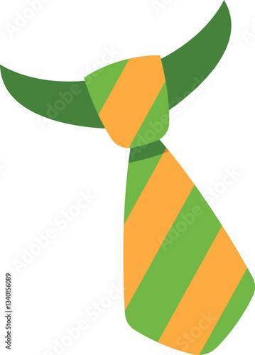 Funny striped necktie Christmas costume