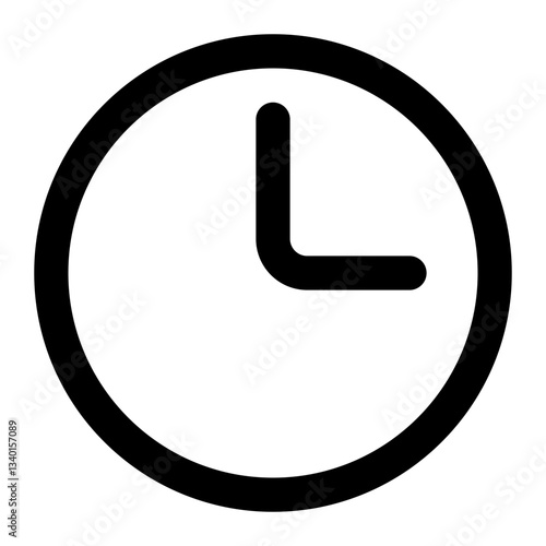 clock icon for illustration