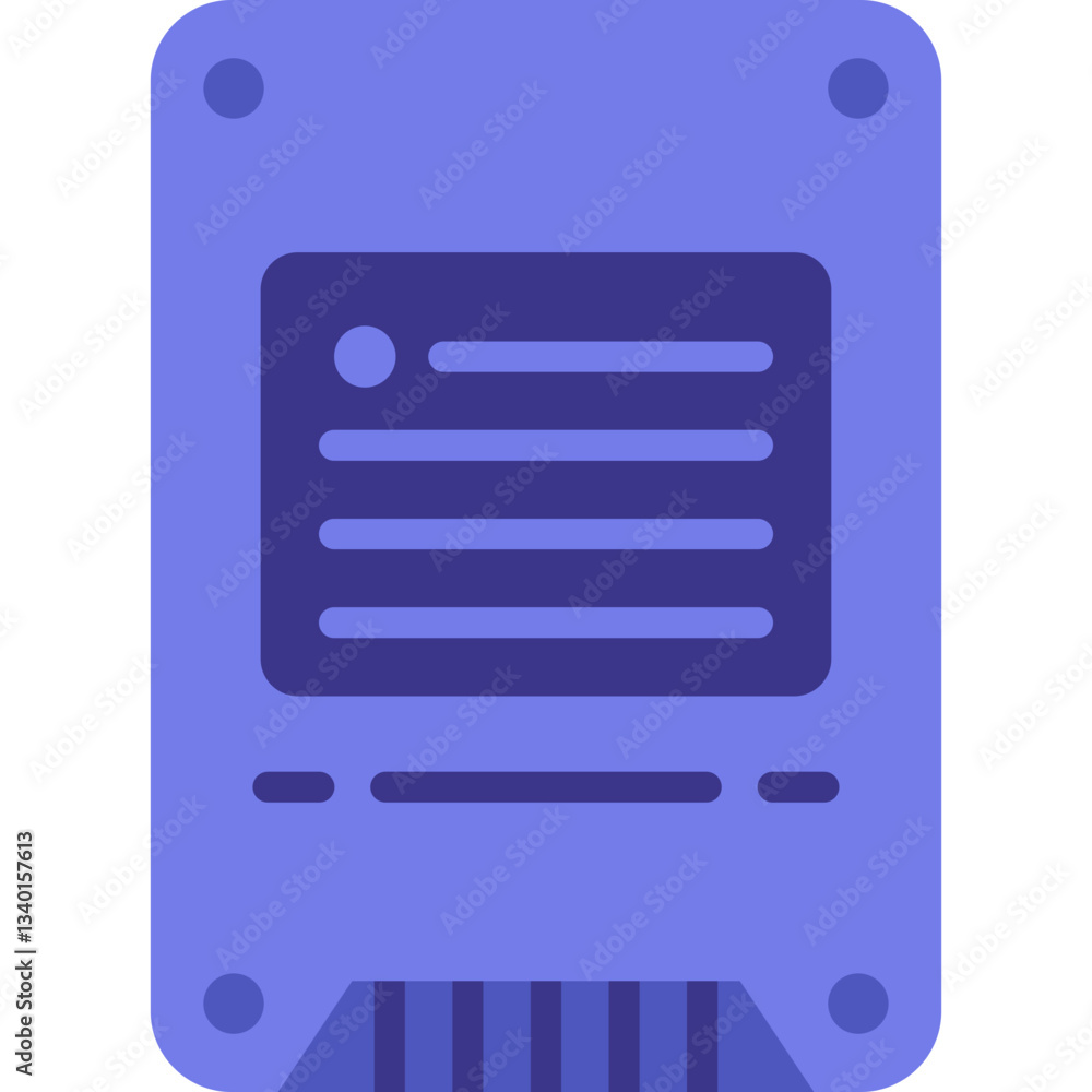 Solid State Drive Icon Solid State Drive Icon