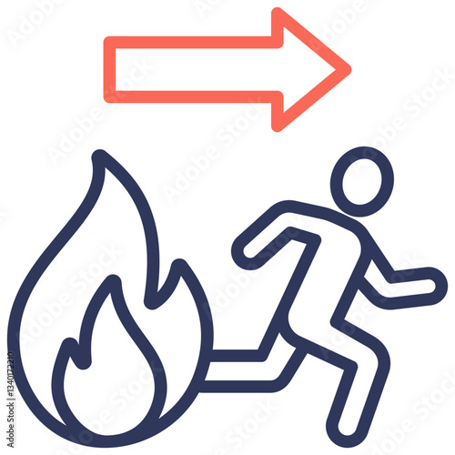 Fire Exit Icon