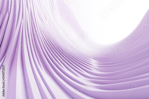 Wallpaper Mural Clean white backdrop with purple geometric lines and soft shadowing, perfect for a professional digital design. Torontodigital.ca
