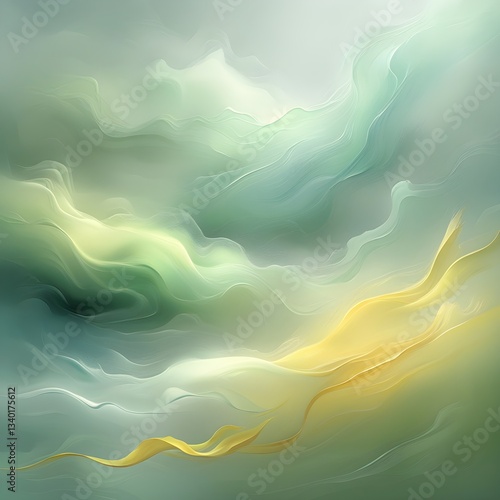 abstract background with waves