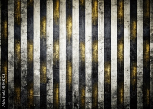 Grunge Black and White Striped Fashion Photography Background