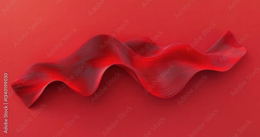 An abstract work of art full of movement and color. An abstract work of art full of movement and color.