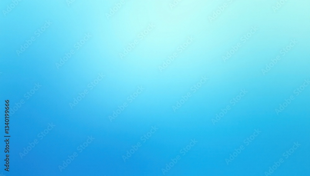 Gradated Sky Blue and Light Blue Color Scheme, blues palette, calming hues