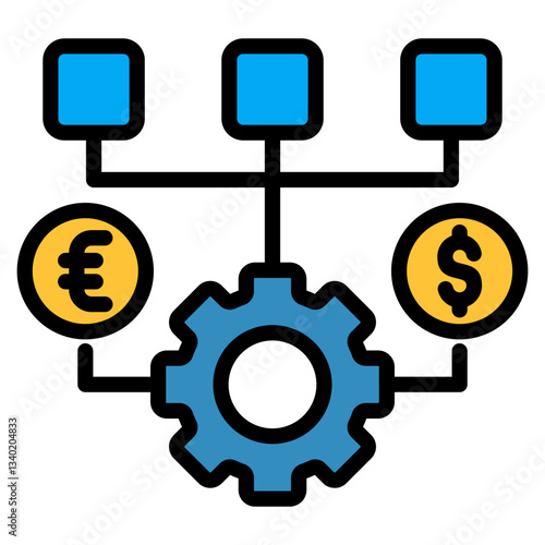 Resource Allocation Icon