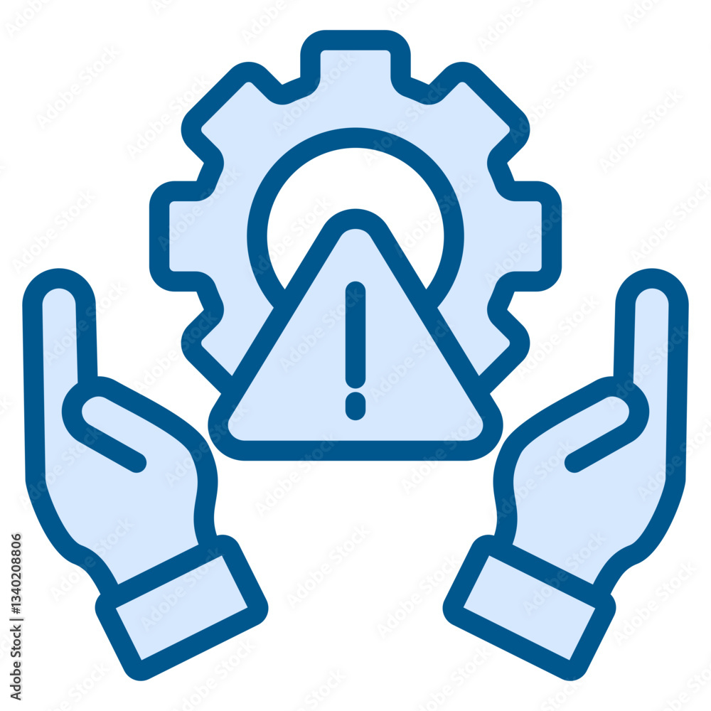 Obraz premium Crisis Management Icon