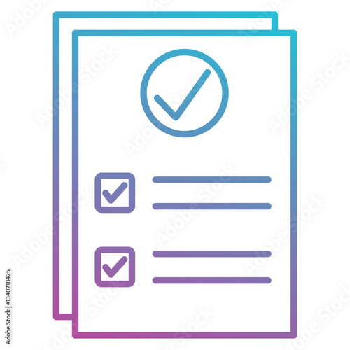 accepted icon element for design
