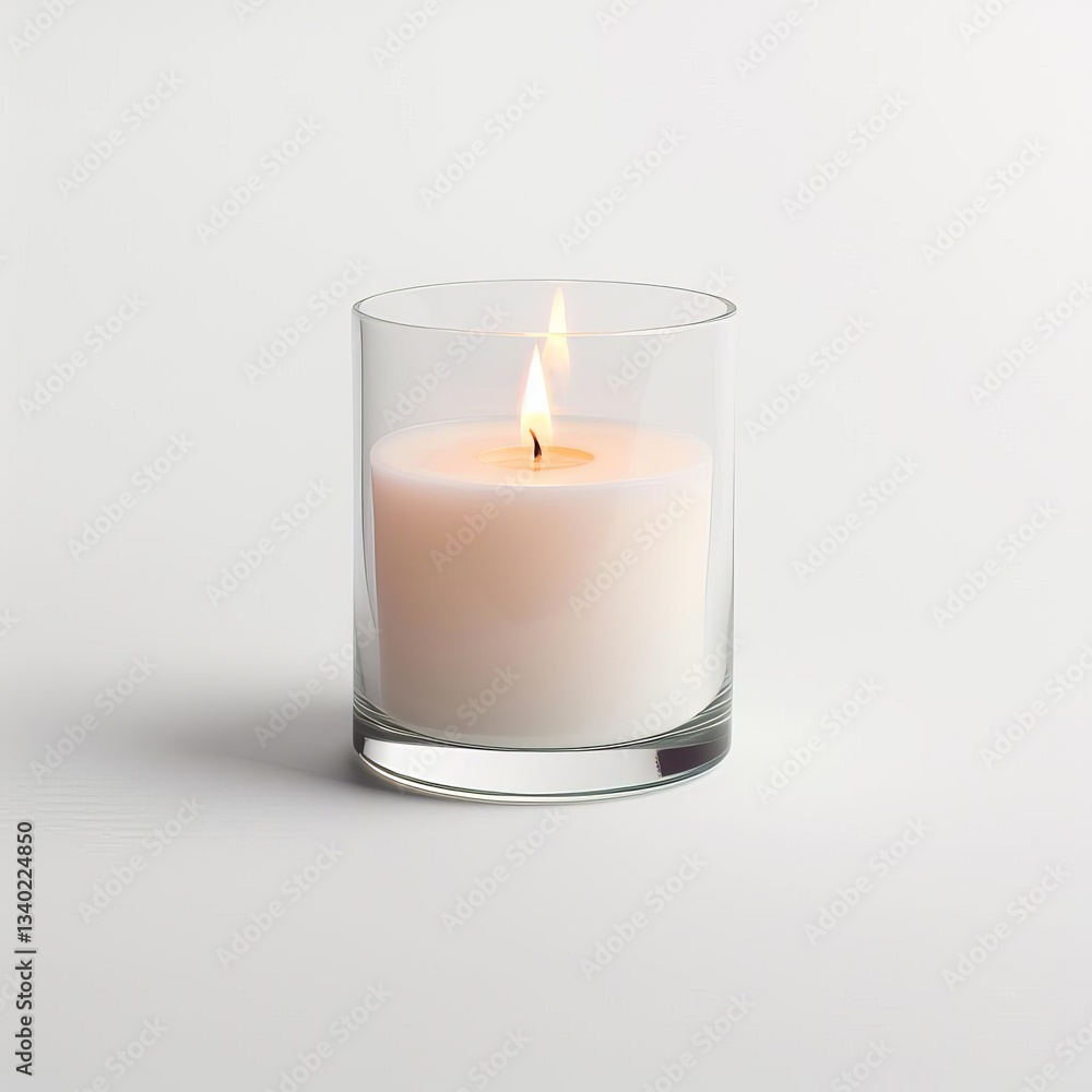 Beautifully crafted candle with a gentle flame providing soft light in the darkness, enhancing peaceful moments of relaxation Beautifully crafted candle with a gentle flame providing soft light in the darkness, enhancing peaceful moments of relaxation