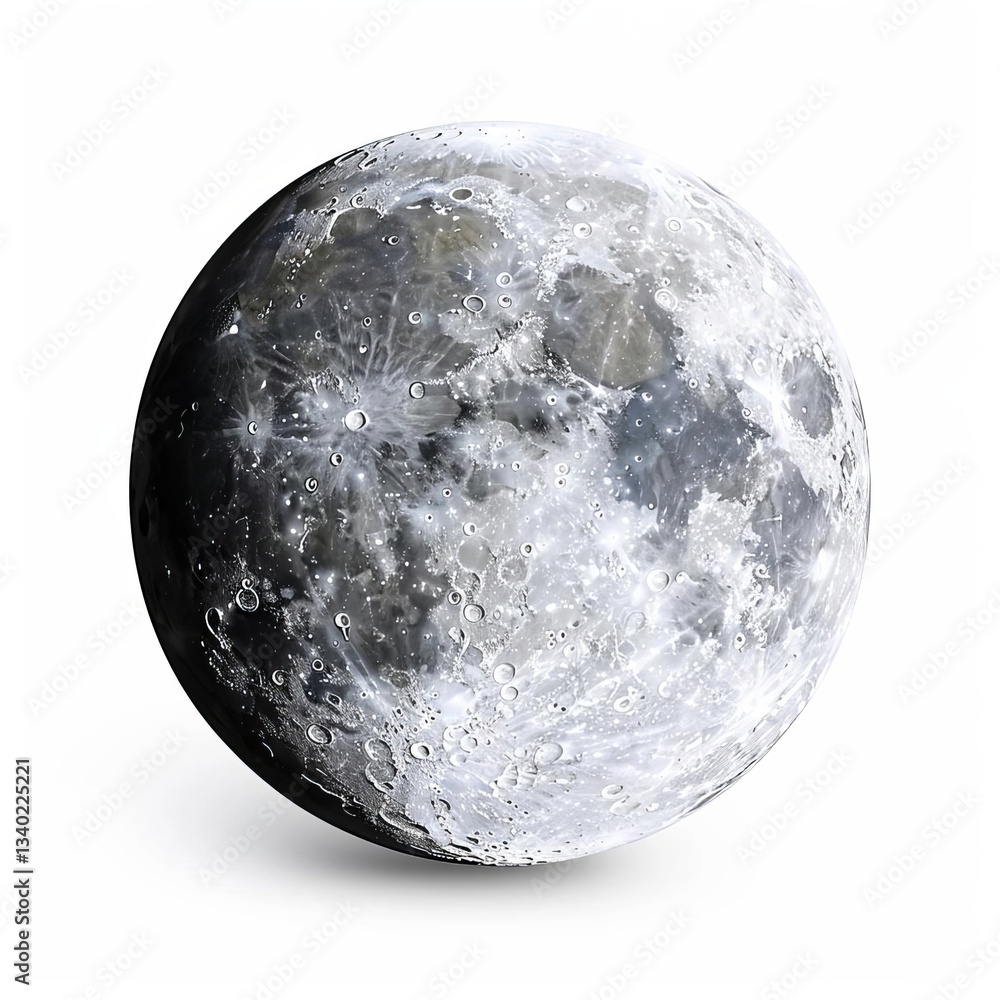 Glorious full moon captured in all its radiant beauty against a deep blue sky symbolizing nighttime serenity and wonder Glorious full moon captured in all its radiant beauty against a deep blue sky symbolizing nighttime serenity and wonder