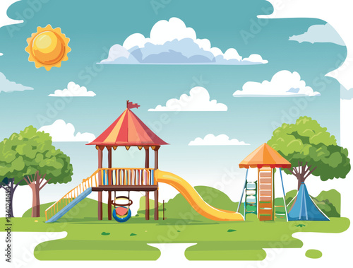 playground in the park