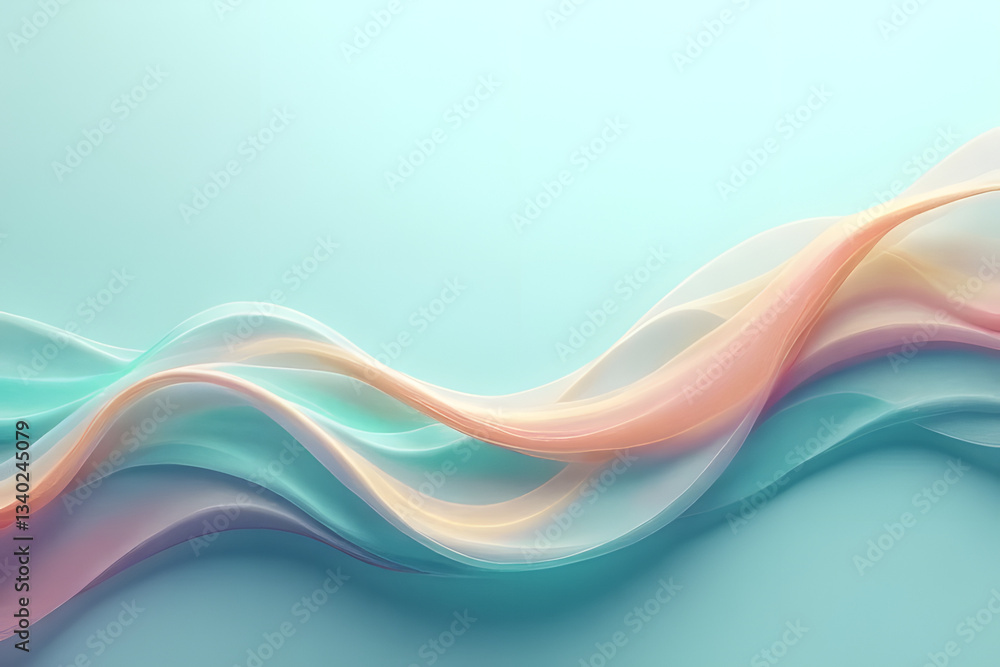 A sleek and modern abstract background featuring smooth, undulating waves of iridescent colors. The dynamic flow of light and energy creates a sense of movement and depth, evoking a futuristic A sleek and modern abstract background featuring smooth, undulating waves of iridescent colors. The dynamic flow of light and energy creates a sense of movement and depth, evoking a futuristic