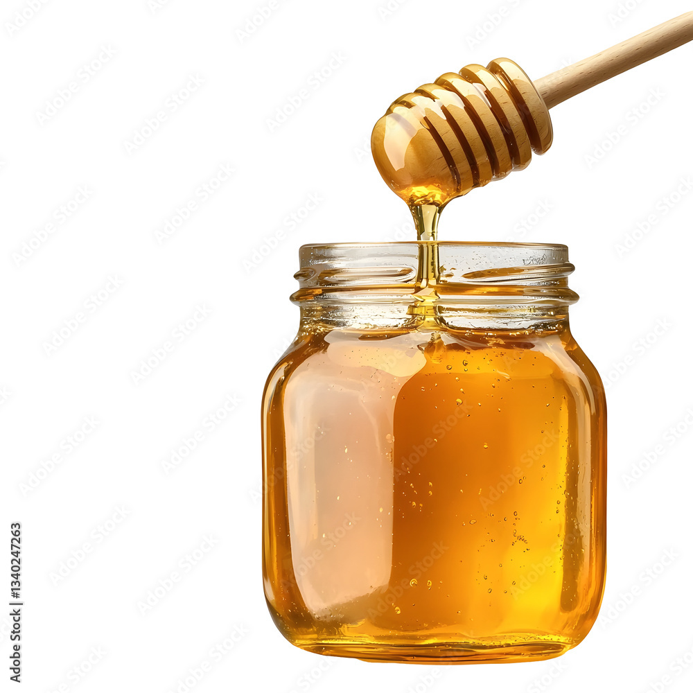 A captivating image showcasing the rich golden honey dripping gracefully from a clear glass jar capturing the alluring texture and glossy appearance of this versatile natural sweetener A captivating image showcasing the rich golden honey dripping gracefully from a clear glass jar capturing the alluring texture and glossy appearance of this versatile natural sweetener