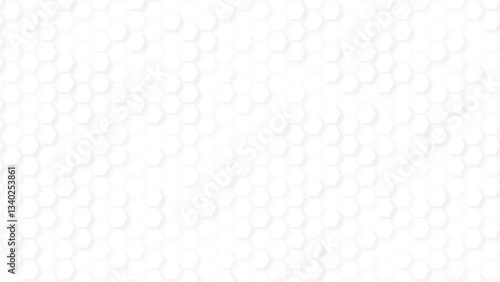 Honeycomb pattern with hexagon mesh. Texture bee comb grid. Flat vector illustration isolated on white background.