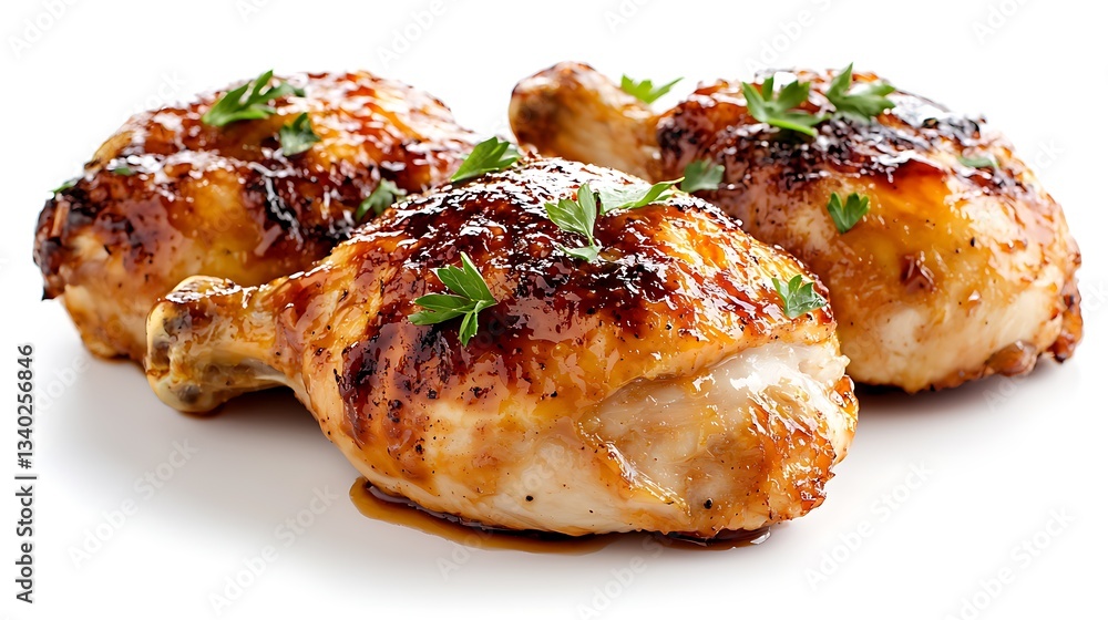 Crispy Honey Glazed Barbecue Chicken Crispy Honey Glazed Barbecue Chicken
