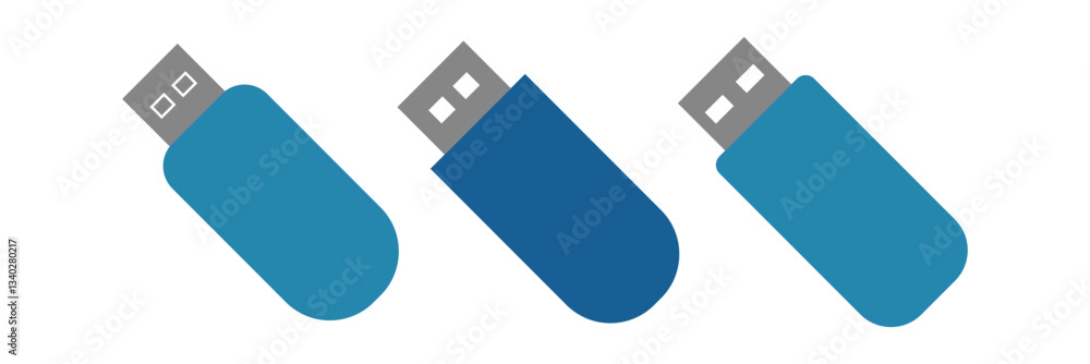usb icon Vector illustration in black usb icon Vector illustration in black