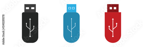 USB flash icon