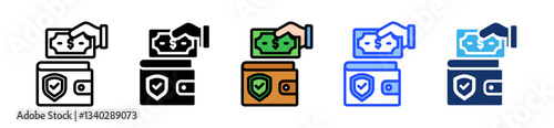 Saving Icon Set With Multiple Style Collection