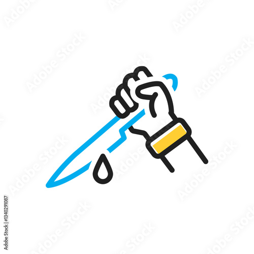 Multi color icon for killing