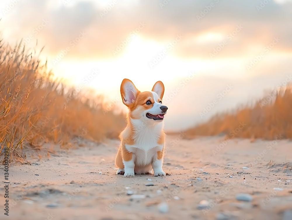 Sunset Beach Puppy. (2) Sunset Beach Puppy. (2)