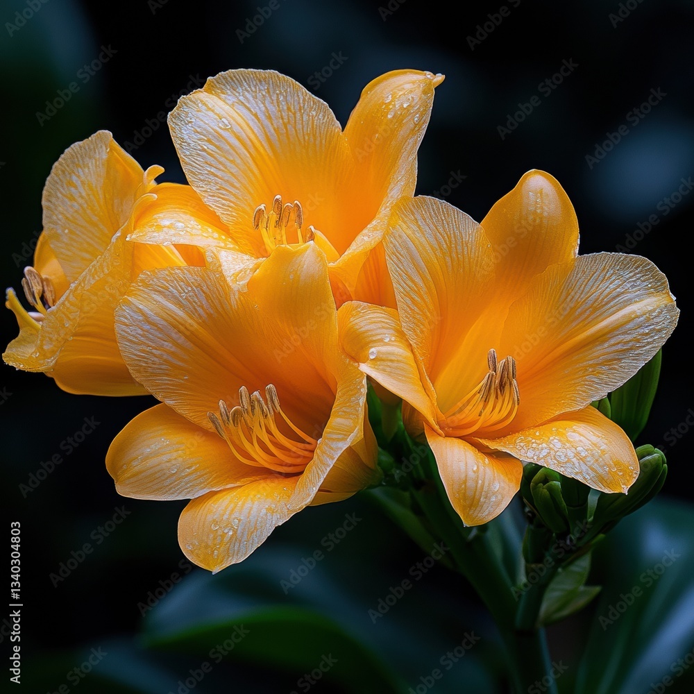 A bouquet of yellow flowers with white tips A bouquet of yellow flowers with white tips