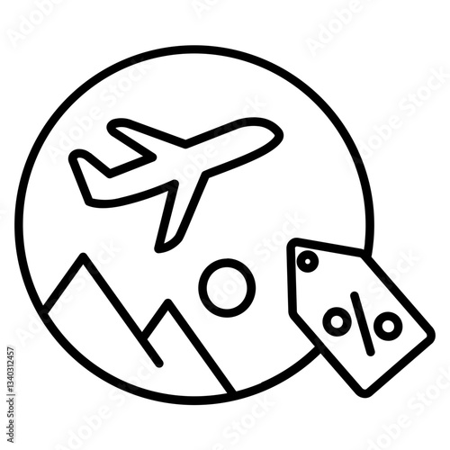 Travel Discounts Icon