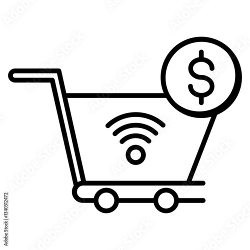  E-commerce Sales Icon