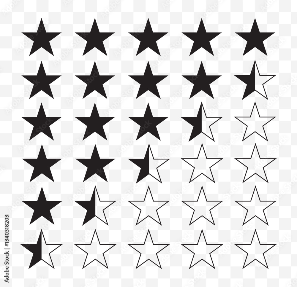 Five stars quality rating icon. Customer feedback concept. Vector isolated flat illustration for web design. Rating stars feedback icon set. Vector illustration. EPS 10 Five stars quality rating icon. Customer feedback concept. Vector isolated flat illustration for web design. Rating stars feedback icon set. Vector illustration. EPS 10