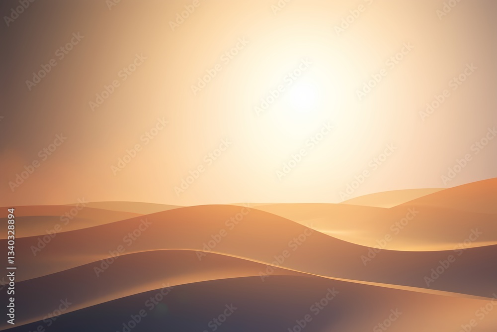 sunset in the desert sunset in the desert