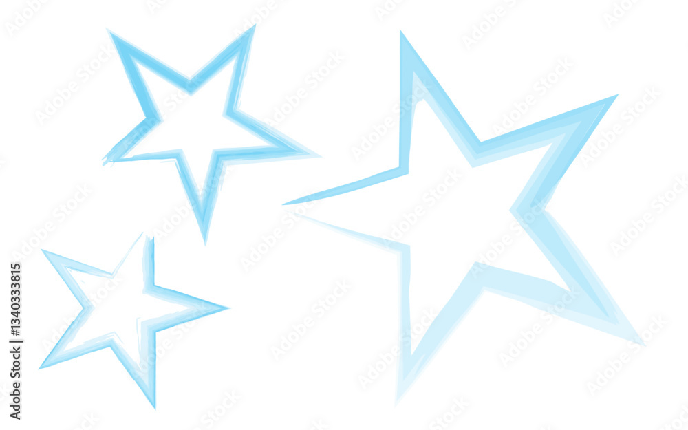 Fototapeta premium vector illustration of an abstract star