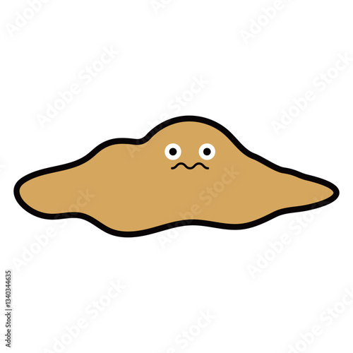 うんち　顔つき　イラスト　かわいい