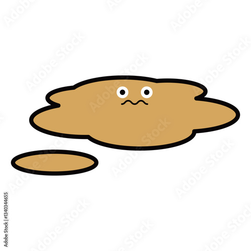 うんち　顔つき　イラスト　かわいい