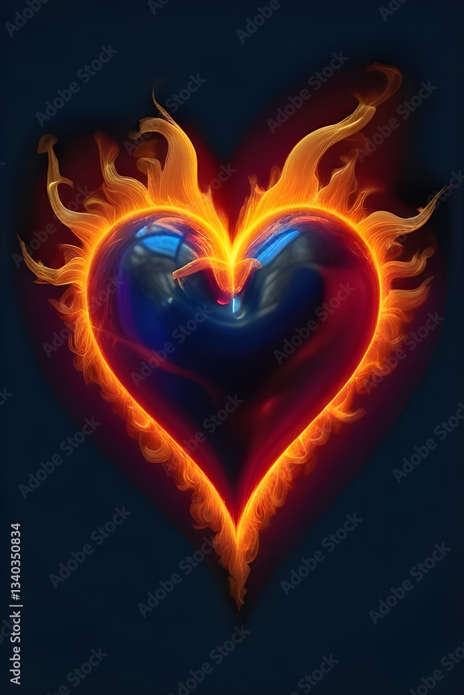 burning heart in the dark burning heart in the dark