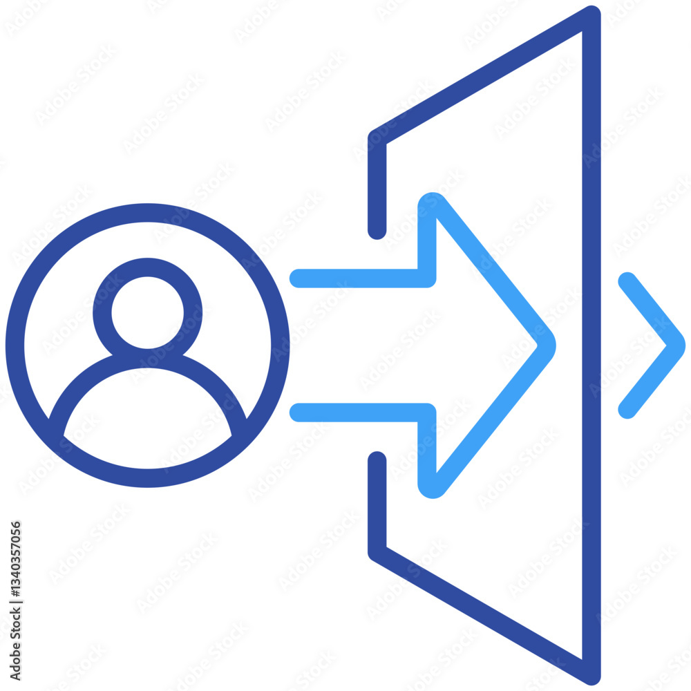 Login Session Icon Login Session Icon