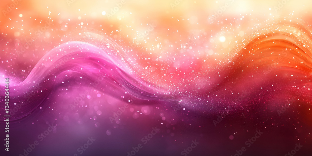 Abstract Background Image Pink Orange Glow Abstract Background Image Pink Orange Glow