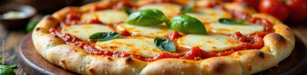 Baked dough topped with tomato sauce, mozzarella cheese, and various toppings , restaurant, food Baked dough topped with tomato sauce, mozzarella cheese, and various toppings , restaurant, food