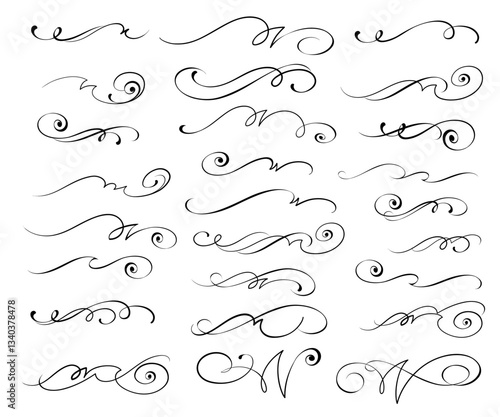 5495.eps set of decorative elements for design