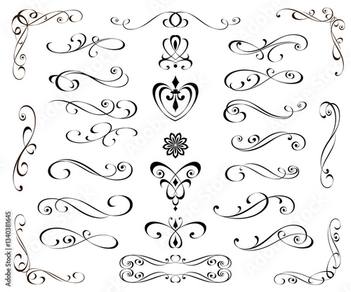5521.eps  set of decorative elements