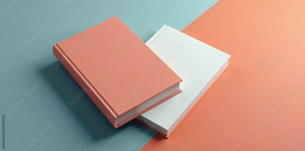 Simple and sleek modern book front and back cover mockup template , minimalistic books, simple designs Simple and sleek modern book front and back cover mockup template , minimalistic books, simple designs