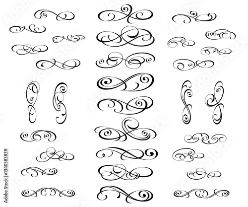 5533.eps  calligraphic design elements
