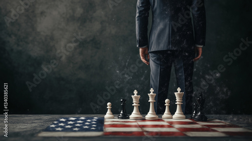 Political Chess: A solitary...