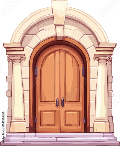 door vector art