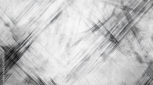 Soft pencil strokes create a muted gray background with intricate textures and patterns for artistic expression