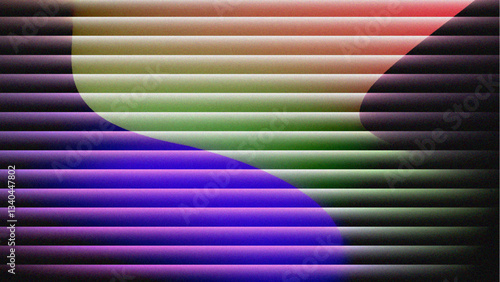Colorful Fractal Glass Gradient Textures