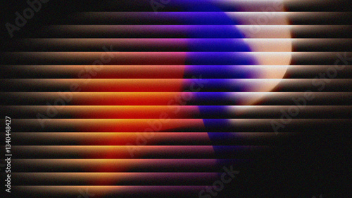 Colorful Fractal Glass Gradient Textures