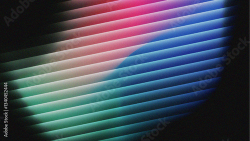 Colorful Fractal Glass Gradient Textures