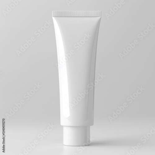 white tube isolated on white